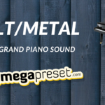 NEW GRAND PIANO FELT/METAL PC4