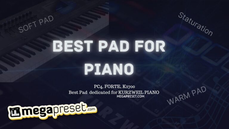 BEST PAD FOR PIANO (PC4, FORTE,PC3K)